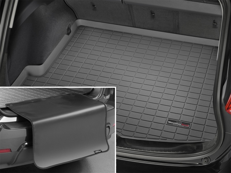 Dodge Charger Cargo Liner - Behind 2nd Row Seating - WeatherTech - Includes Bumper Protector - Black - 2026+