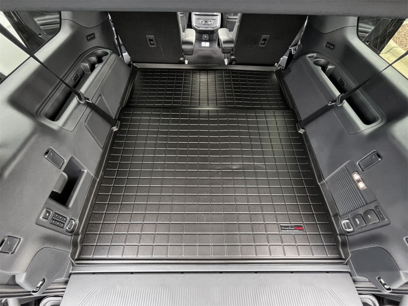Ford Expedition Max Cargo Liner - Behind 2nd Row Seating - WeatherTech - Black - `25-`26