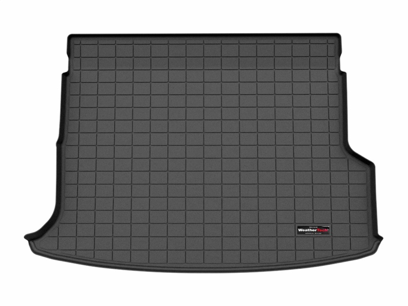 Subaru Forester Cargo Liner - Behind 2nd Row Seating - WeatherTech - Raised Lip, Textured Finish - Black - 2025+ Subaru Forester Cargo Liner - Behind 2nd Row Seating - WeatherTech - Raised Lip, Textured Finish - Black - 2025+
