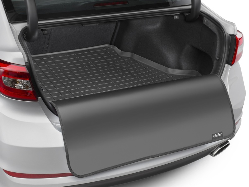 Nissan Sentra Cargo Liner - Rear - WeatherTech - Cargo Liner w/Bumper Protector - Black - 2026+