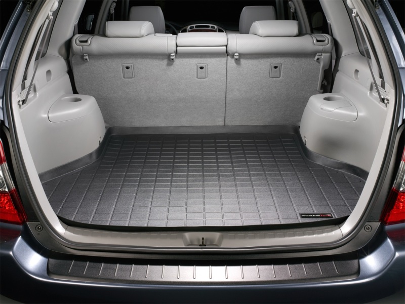 Toyota Highlander Cargo Liner - Rear - WeatherTech - Black - `01-`07
