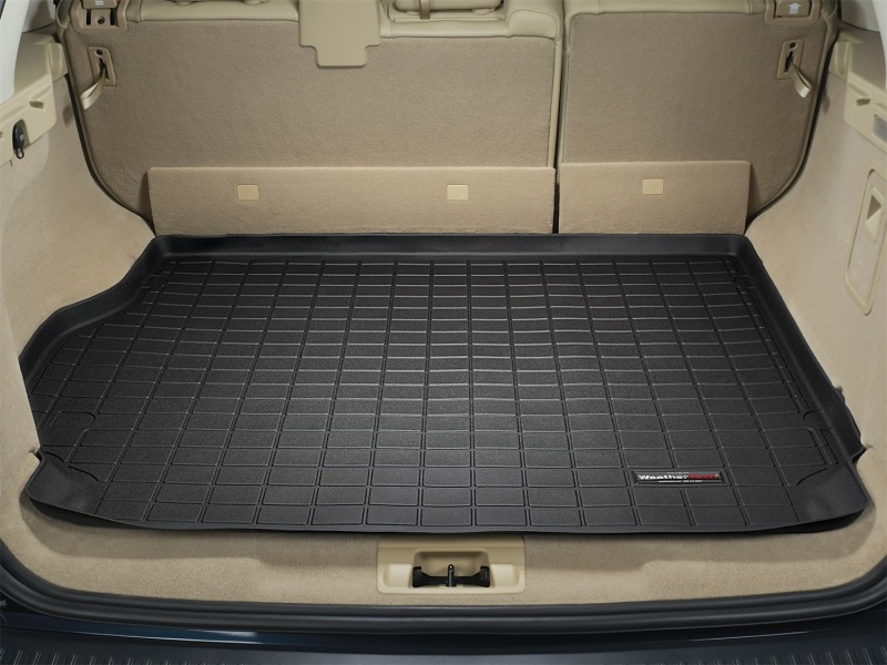 Land Rover Range Rover Sport Cargo Liner - Cargo Area (Behind 2nd Row) - WeatherTech - Textured TPO with Raised Lip - Black - `06-`13