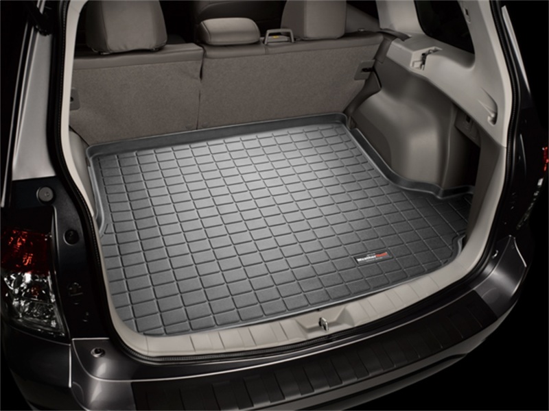 Mercedes-Benz ML-Class Cargo Liner - Behind 2nd Row Seating - WeatherTech - Raised Lip, Textured Finish - Black - `12-`27