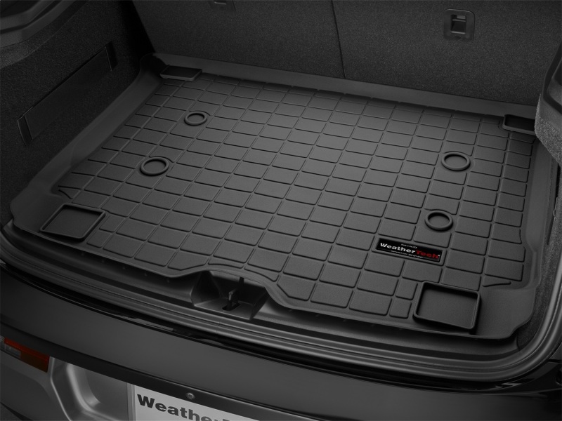 BMW i3 Cargo Liner - WeatherTech - Trim to Use Cargo Mounts - Black - `14-`18