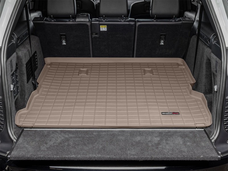 Land Rover Discovery Cargo Liner - Cargo Area - WeatherTech - With 4-Zone Climate Control - Tan - `17-`27