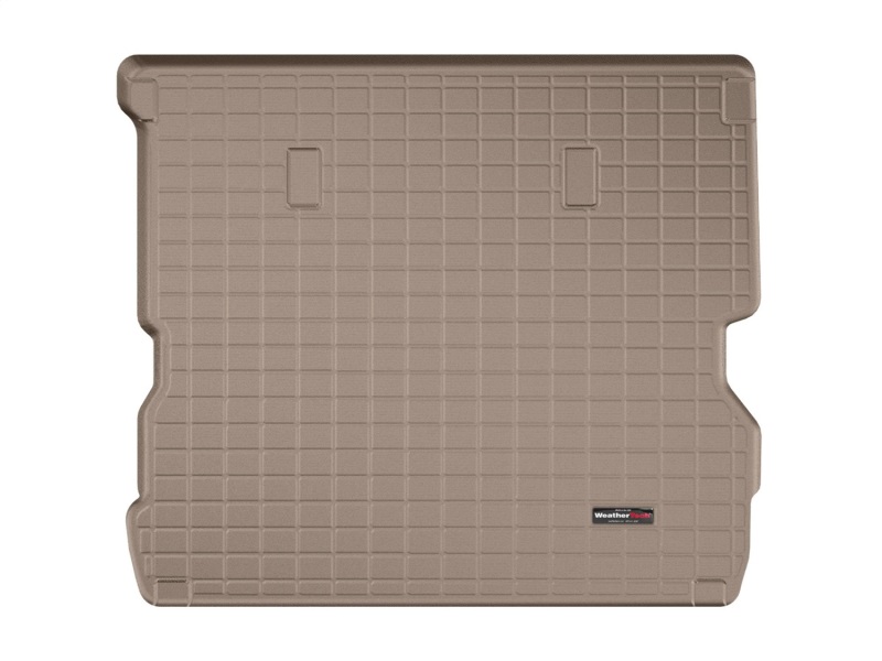 Land Rover Discovery Cargo Liner - Cargo Area - WeatherTech - With 4-Zone Climate Control - Tan - `17-`27
