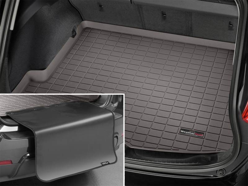 Audi A6 Sportback e-tron Cargo Liner w/Bumper Protector - WeatherTech - Tan - 2025+