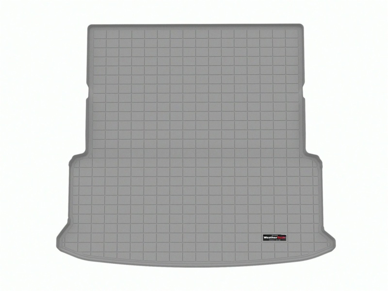 Toyota Grand Highlander Cargo Liner - WeatherTech - Raised Lip, Textured Finish - Grey - 2024+