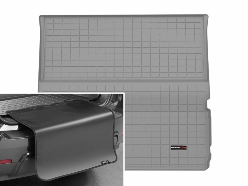 Ford Expedition Cargo Liner - WeatherTech - w/Bumper Protector - Grey - `25-`26