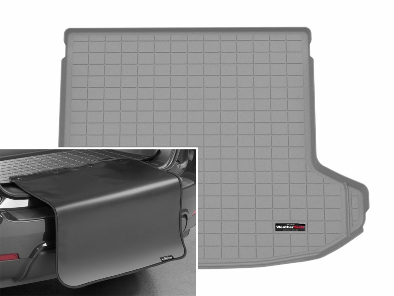Kia Sportage Hybrid Cargo Liner - Rear - WeatherTech - w/Bumper Protector - Grey - 2026+