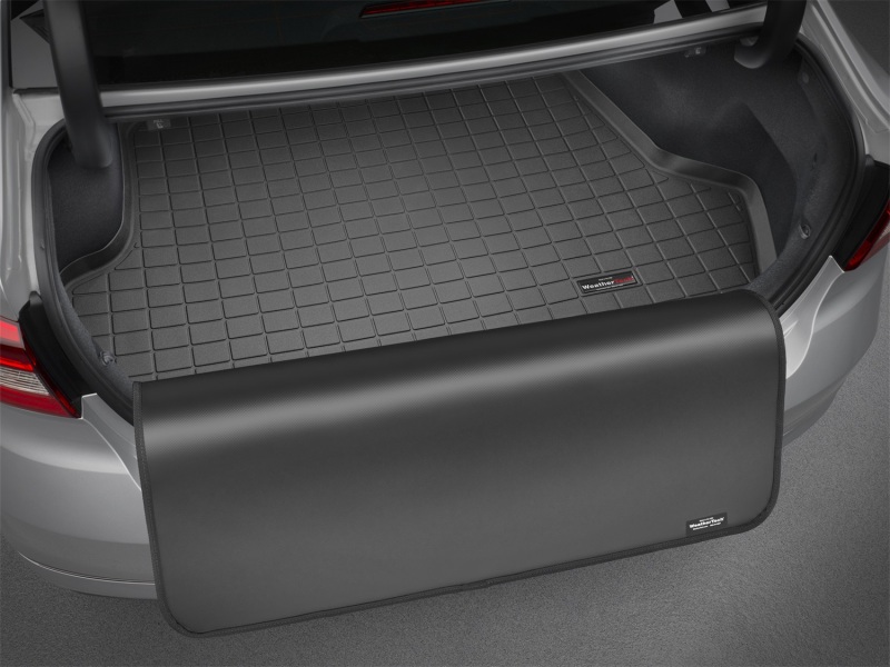 Hyundai Accent Cargo Liner - WeatherTech - With Bumper Protector - Grey - `12-`27