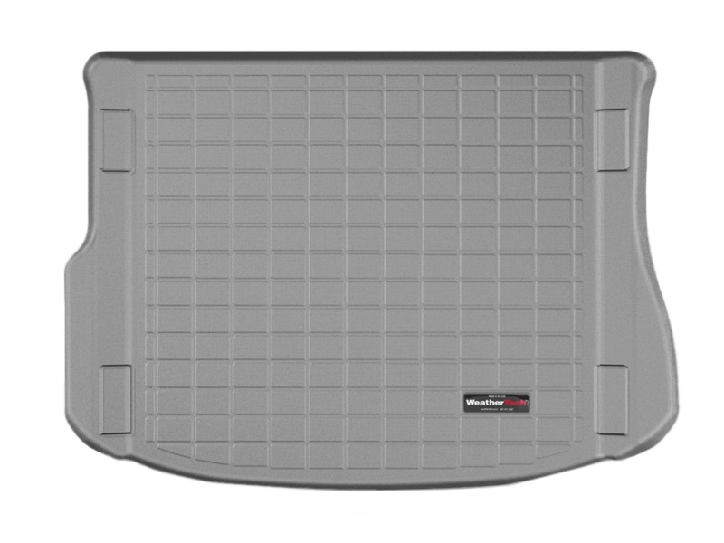 Land Rover Range Rover Evoque Cargo Liner - Cargo Area - WeatherTech - Behind 2nd Row Seating; Trim-to-Fit for Optional Rail Cargo System - Grey - `12-`27