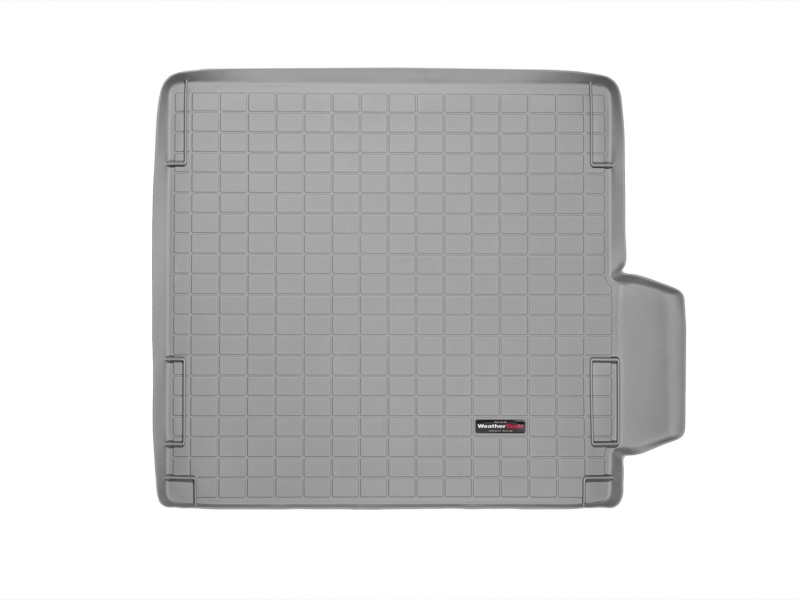 Land Rover Range Rover Cargo Liner - Rear - WeatherTech - Behind 2nd Row; Textured Finish; Raised Lip; TPO Material; Requires Trim for Optional Cargo Rail System - Grey - `13-`27