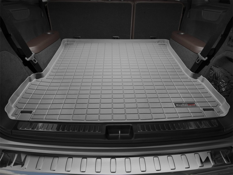 Mercedes-Benz GL-Class Cargo Liner - Behind 2nd Seat - WeatherTech - Raised Lip - Grey - `13-`27