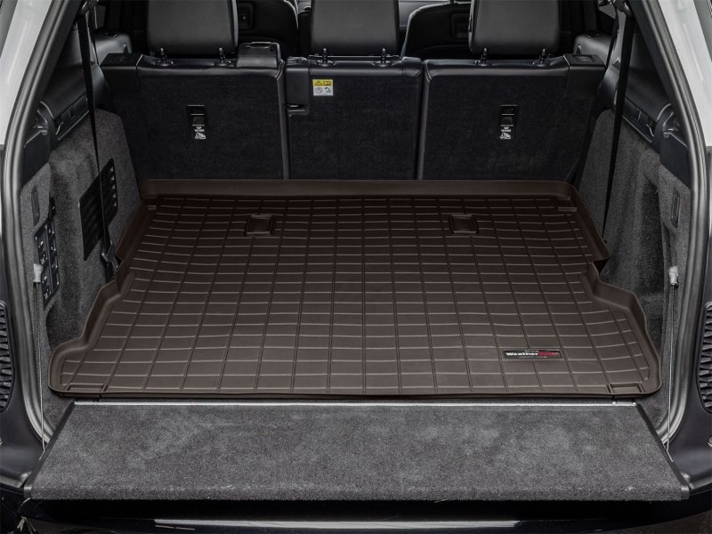 Land Rover Discovery Cargo Liner - Cargo Area (Behind 2nd Row) - WeatherTech - Behind 2nd Row (4-Zone Climate Control) - Cocoa - `17-`27