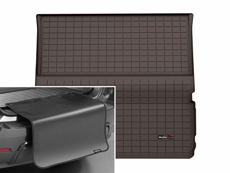 Ford Expedition Cargo Liner - WeatherTech - with Bumper Protector - Cocoa - `25-`26