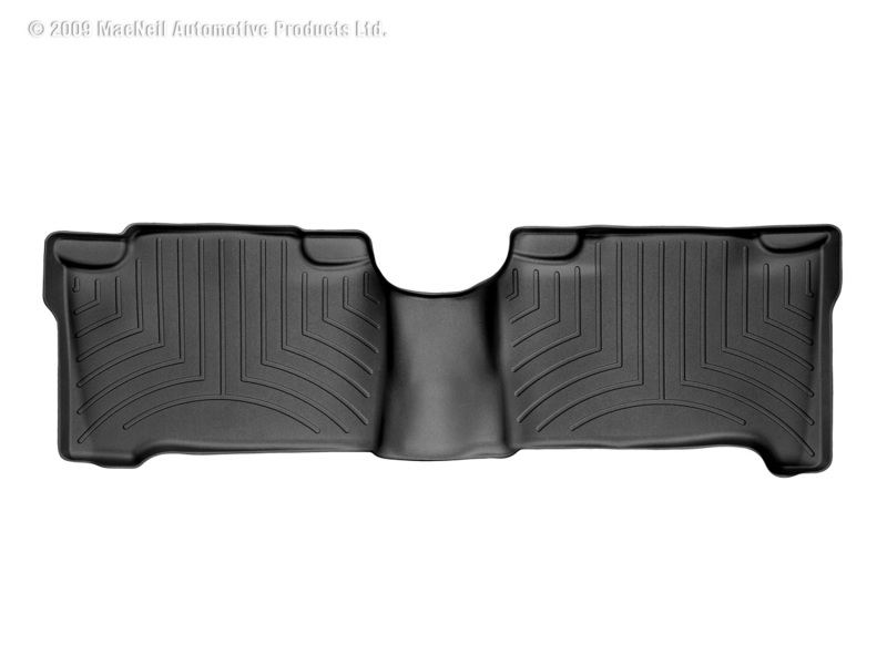 Toyota Sequoia Floor Mats - Rear - WeatherTech - FloorLiner DigitalFit - Black - `05-`07