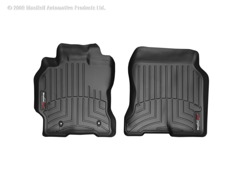 Toyota Prius Floor Liner - Front - WeatherTech - DigitalFit - Black - `04-`09