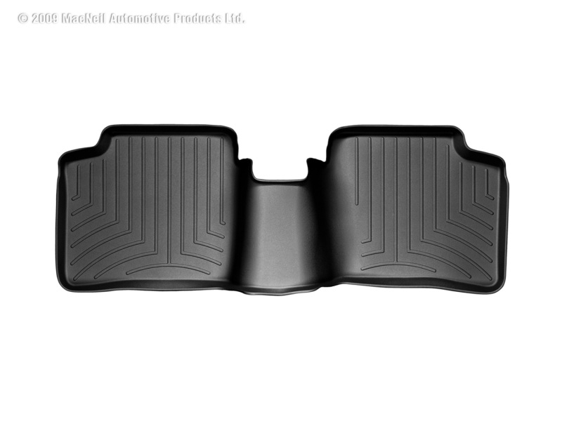Toyota Prius FloorLiner - Rear - WeatherTech - DigitalFit - Black - `04-`09