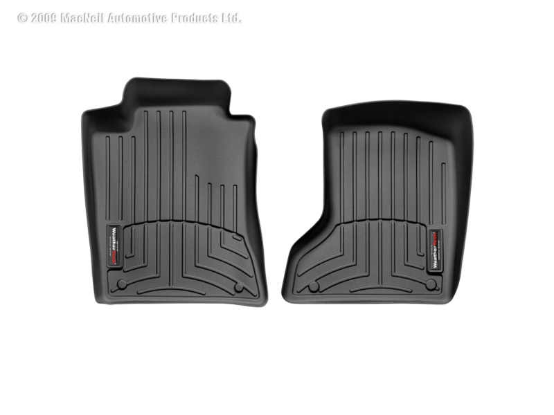 Mercedes-Benz E500 FloorLiner - Front - WeatherTech - DigitalFit - Black - `03-`09