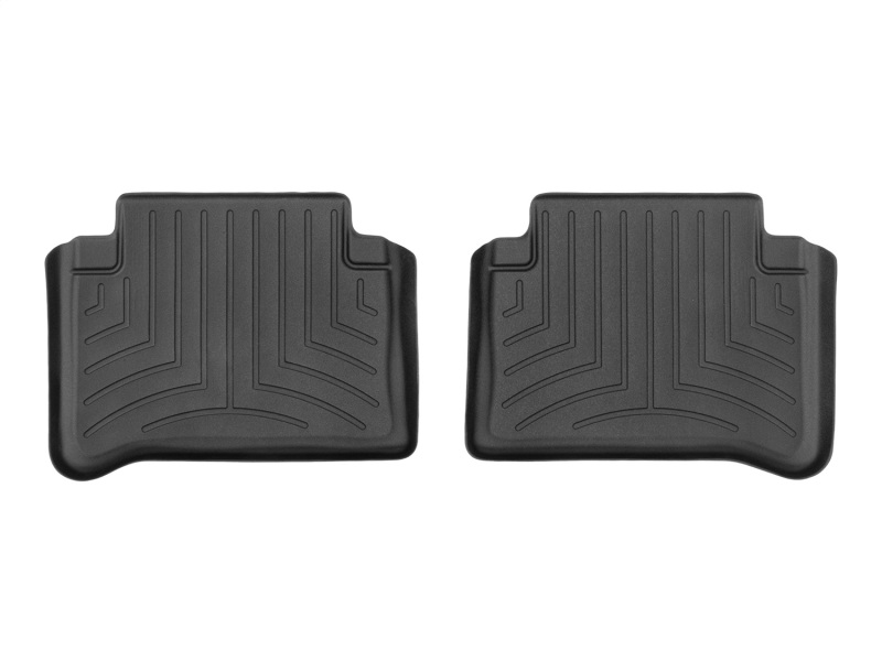 Mercedes-Benz E500 Rear FloorLiner - WeatherTech - DigitalFit - Black - `03-`09