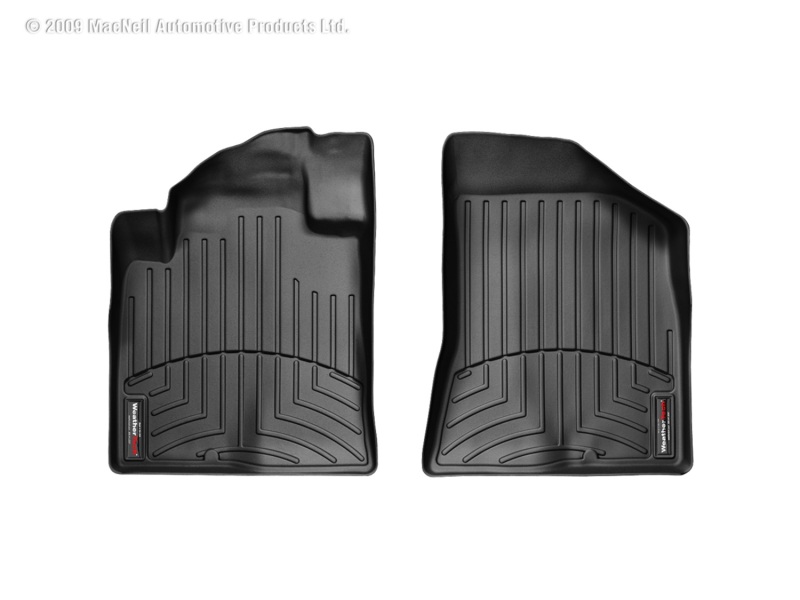 Hyundai Santa Fe Floor Liner - Front - WeatherTech - DigitalFit - Black - `07-`09