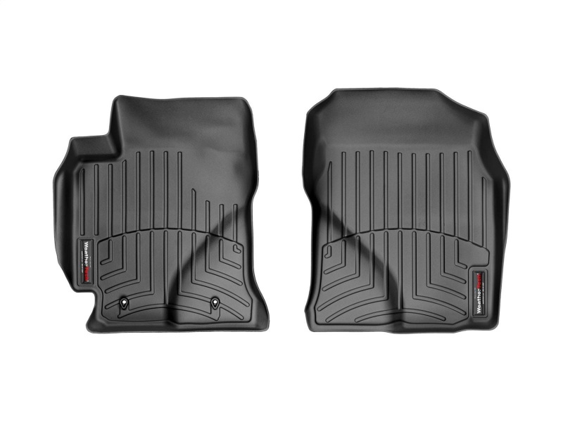 Toyota Corolla FloorLiner - Front - WeatherTech - DigitalFit - Black - `03-`08