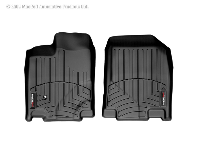 Ford Edge FloorLiner - Front - WeatherTech - DigitalFit - Black - `07-`12
