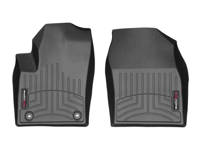 Toyota C-HR Front Floor Mats - WeatherTech - DigitalFit - Black - `18-`27