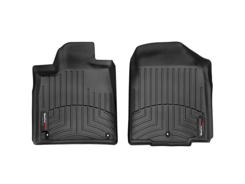 Acura MDX FloorLiner - Front - WeatherTech - DigitalFit - Black - `07-`13