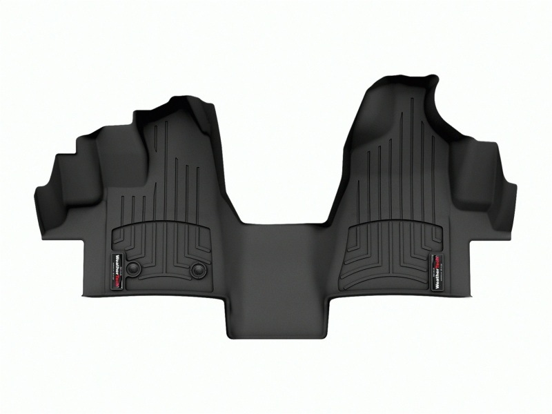 Ford Transit FloorLiner - Front - WeatherTech - DigitalFit - Black - `15-`19