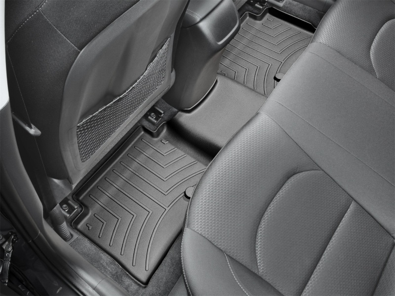Hyundai Elantra GT FloorLiner - Rear - WeatherTech - DigitalFit - Black - `18-`27