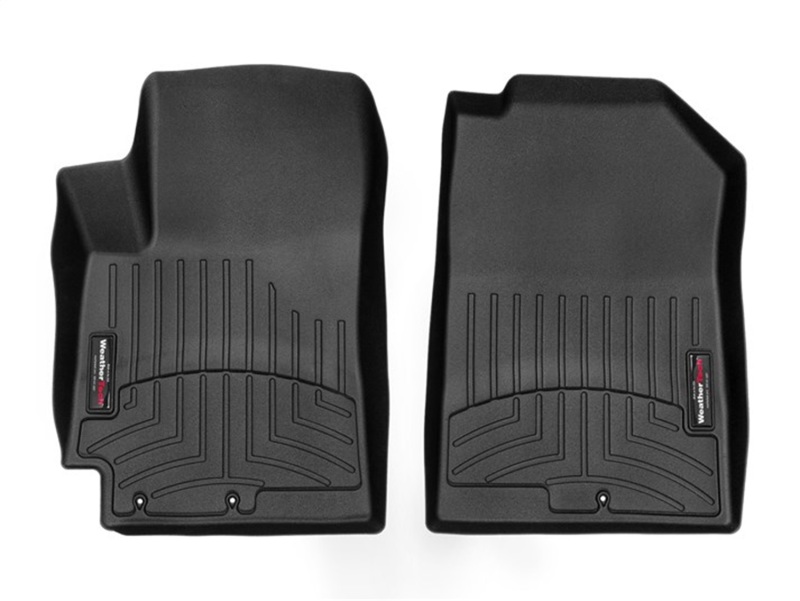 Kia Rio FloorLiner - Front - WeatherTech - DigitalFit - Black - `18-`27
