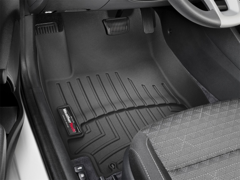 Kia Rio FloorLiner - Front - WeatherTech - DigitalFit - Black - `18-`27
