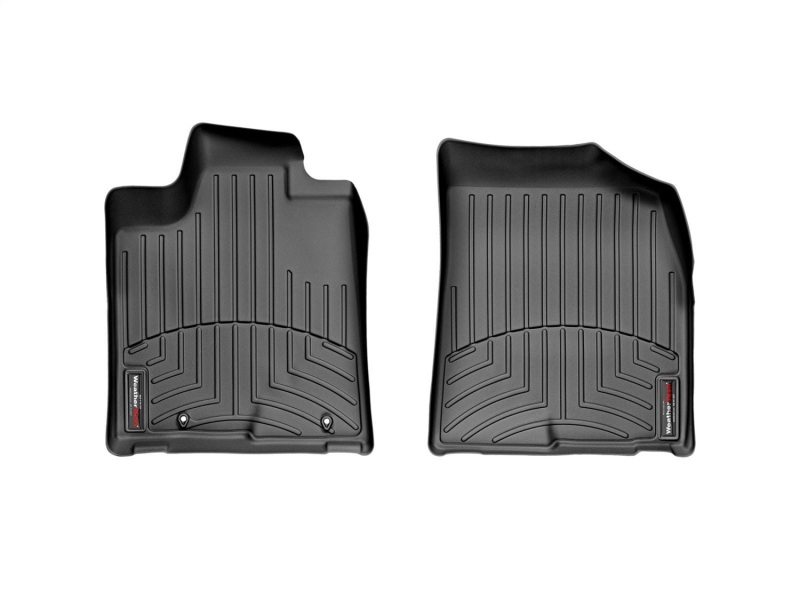 Toyota Highlander FloorLiner - Front - WeatherTech - DigitalFit - Black - `08-`13