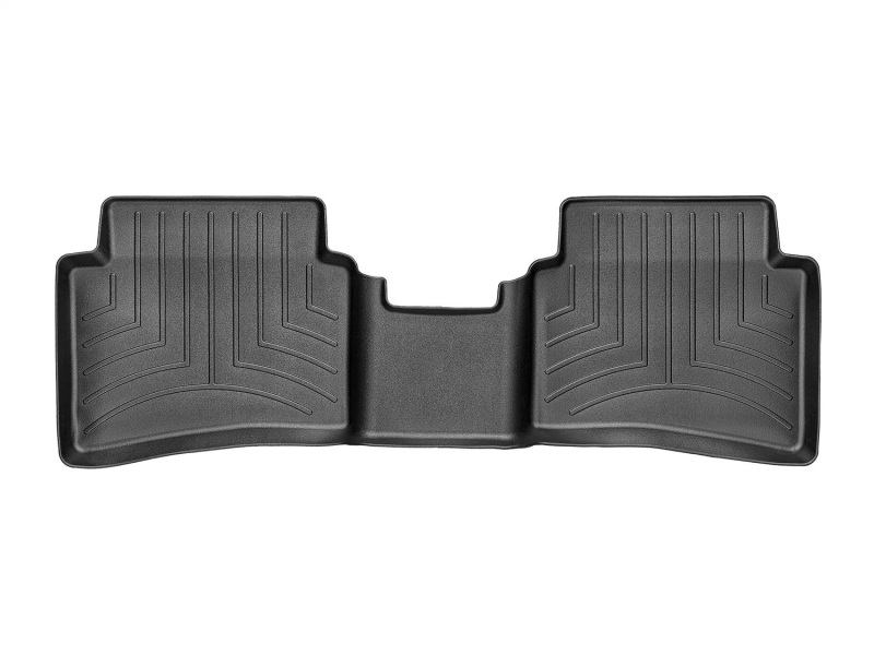 Hyundai Accent Floor Mats - Rear - WeatherTech - FloorLiner DigitalFit - Black - `18-`27
