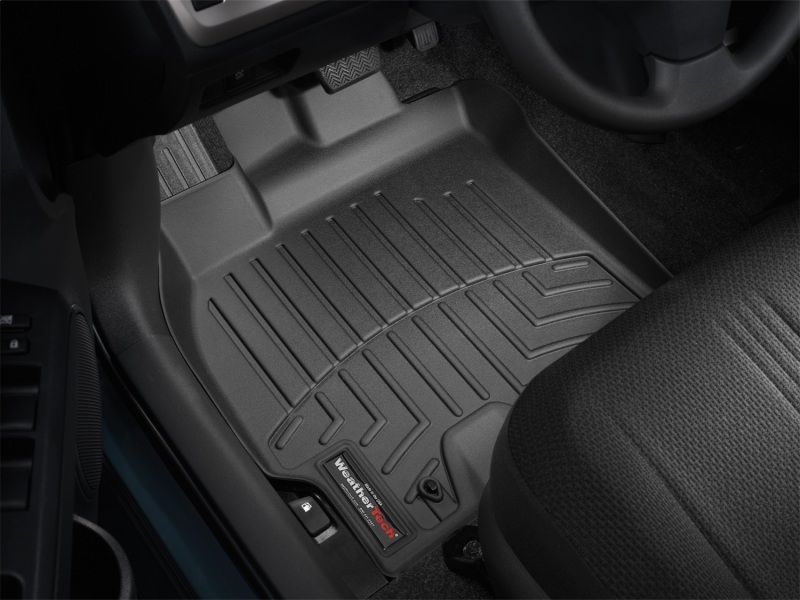 Scion xB FloorLiner - Front - WeatherTech - DigitalFit - Black - `08-`11