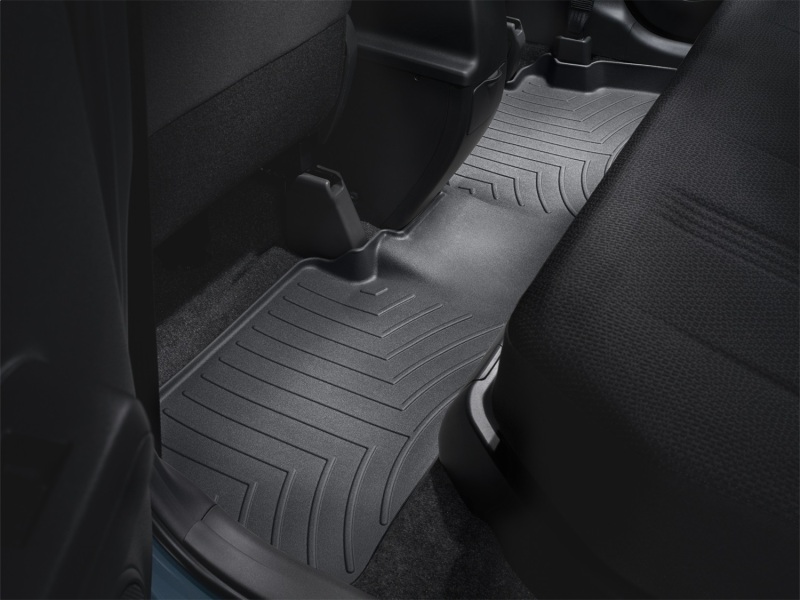 Scion xB FloorLiner - Rear - WeatherTech - DigitalFit - Black - `08-`11