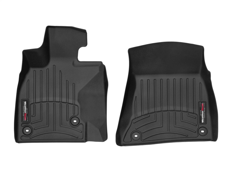 Lexus LS FloorLiner - Front - WeatherTech - FloorLiner DigitalFit - Black - `18-`27