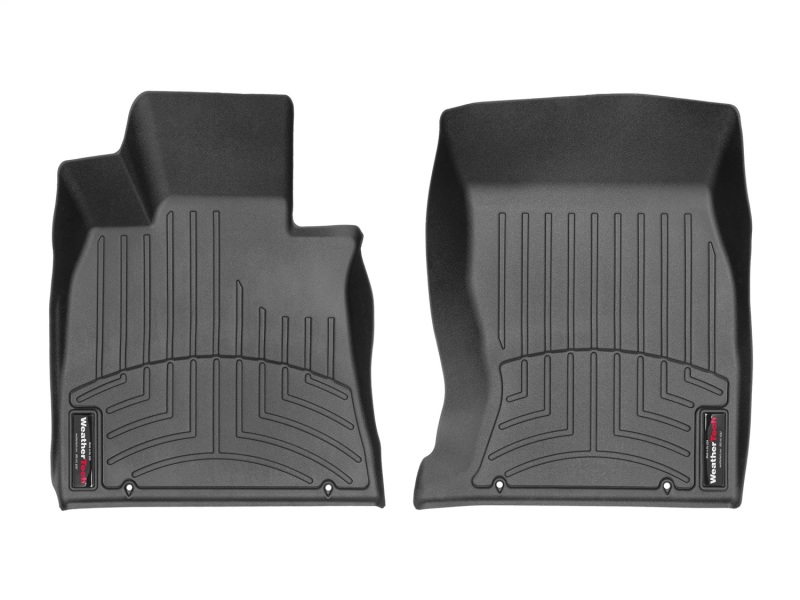 Kia K900 Floor Mats - Front - WeatherTech - FloorLiner DigitalFit - Black - `19-`27