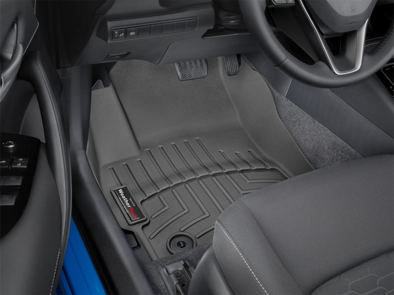 Toyota Corolla Hatchback FloorLiner - Front - WeatherTech - FloorLiner DigitalFit - Black - `19-`27