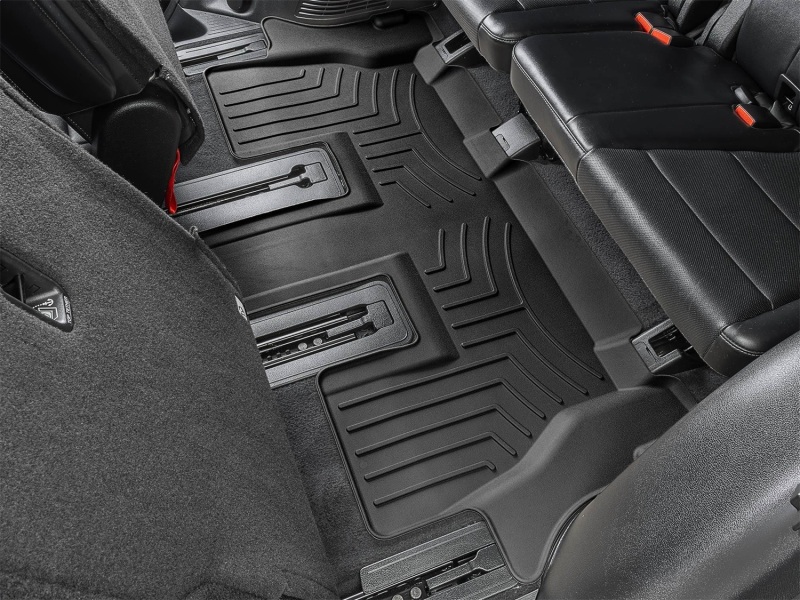 Kia Telluride FloorLiner - Rear - WeatherTech - HP - Black - `20-`27