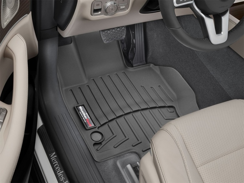 Mercedes-Benz GLE-Class Floor Mats - Front - WeatherTech - FloorLiner DigitalFit - Black - `20-`27