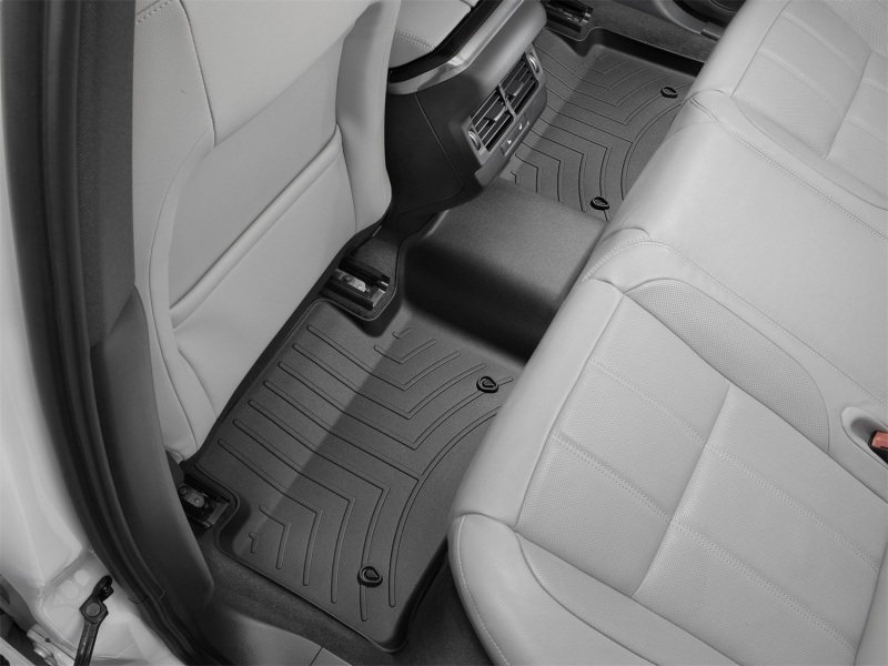 Land Rover Range Rover Evoque Floor Liners - Rear - WeatherTech - FloorLiner DigitalFit - Black - `20-`27