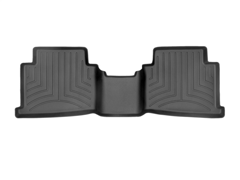 Kia Seltos Floor Mats - Rear - WeatherTech - FloorLiner DigitalFit - Black - `21-`27