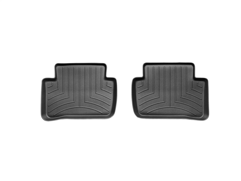 Mercedes-Benz C-Class FloorLiner - Rear - WeatherTech - DigitalFit - Black - `08-`13