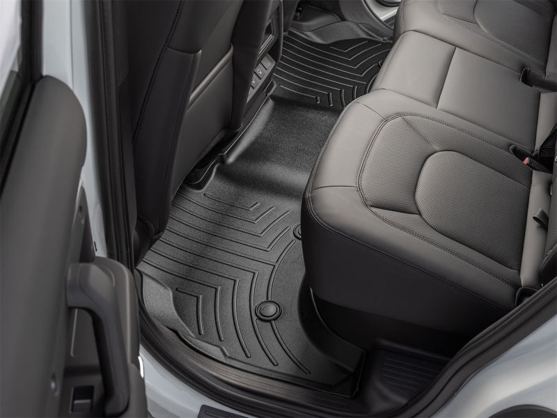 Land Rover Defender Floor Liner - Rear - WeatherTech - FloorLiner DigitalFit - Black - `20-`27