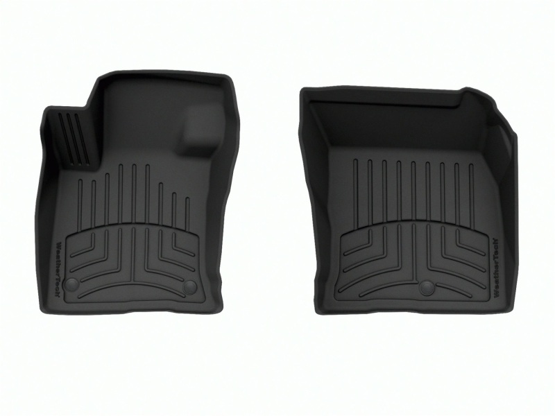 Ford Maverick Floor Mats - Front - WeatherTech - FloorLiner HP - Black - `22-`27