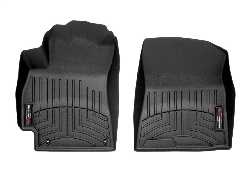 Hyundai Elantra Floor Mats - Front - WeatherTech - FloorLiner DigitalFit - Black - `21-`27