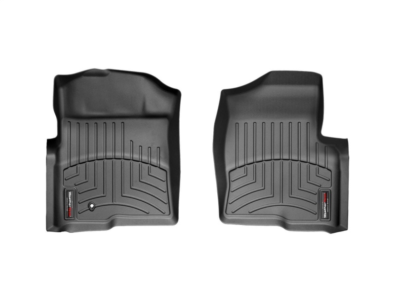 Ford F-150 FloorLiner - Front - WeatherTech - DigitalFit - Black - `08-`10